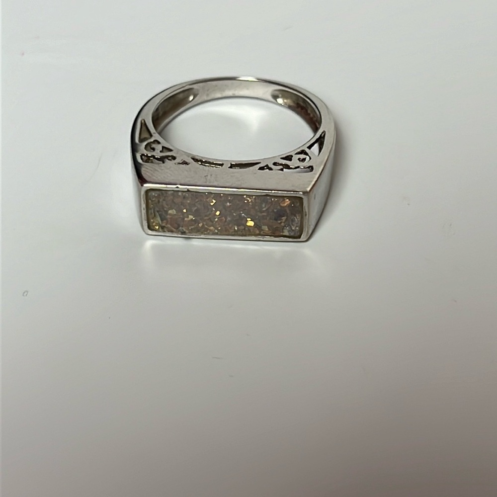 Gorgeous Ring Real Silver 925 And Real Stone